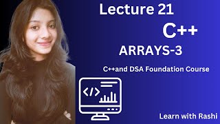 Lec 21 Arrays 3 arrays Array with functionsLinear Search in Array [upl. by Sabir]