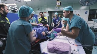 Reportage über das interdisziplinäre Schockraum Training am USZ [upl. by Swen19]