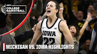 HISTORY MADE 👑 Michigan Wolverines vs Iowa Hawkeyes  Full Game Highlights [upl. by Bobbe]