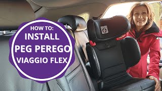 How to fit Peg Perego Viaggio Flex into a car [upl. by Gare]