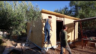 Building a Simple Off Grid Cabin [upl. by Koslo]