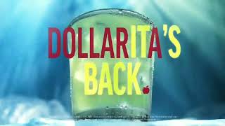 Applebees Commercial 2023 • USA • Dollaritas Are Back [upl. by Ahsok]