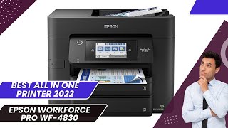 Epson WorkForce Pro WF4830 reviewBest All In One Printer 2024 [upl. by Ardenia873]