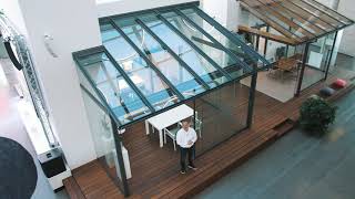 Introducing the Solarlux Atrium Plus glass house [upl. by Nner]