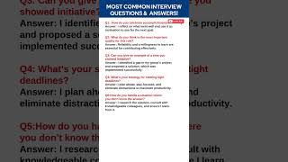 5 Most Important Job Interview Questions and Answers [upl. by Barren]