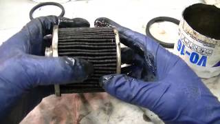 Older Fram and Valvoline Used Oil Filter Inspection [upl. by Pickens]