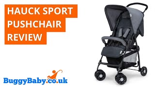 Hauck Sport Pushchair Review  BuggyBaby Reviews [upl. by Posner550]