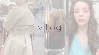 vlogweekend thrifting making lattes trying hair rollers and doing chores [upl. by Agamemnon]