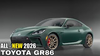 2026 TOYOTA GR86  New Update Revealed  EngineSpecsPerformance [upl. by Salvador737]