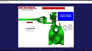 SIMULAÇÃO DE FUNCIONAMENTO DE BOMBA RE AUTOESCORVANTE [upl. by Holland97]