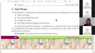 Class 7th English Grammar Ch15 The Phrases [upl. by Yve]