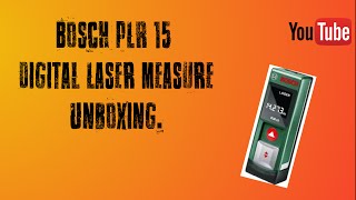 Bosch PLR 15 Digital Laser Measure [upl. by Sands883]