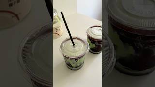 Crackle matcha latte asmr lifestyle foodie satisfying asmrfood drink matcha shorts [upl. by Bilek]