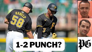 Pirates spring training KeBryan Hayes hits grand slam Marco Gonzales debuts vs Braves [upl. by Seagrave]