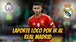 🎙 LAPORTE DISPUESTO a PERDER DINERO por VENIR al REAL MADRID [upl. by Annoerb46]