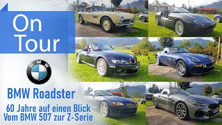 60 Jahre BMW Roadster Geschichte im Überblick  Der Weg vom BMW 507 zur ZSerie [upl. by Namaj]