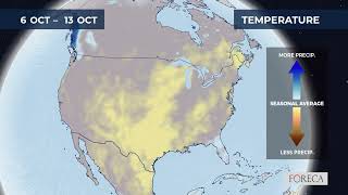 Monthly precipitation forecast for the USA 9222024 [upl. by Siravart]