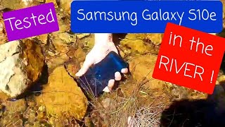 Tested My Samsung Phone In The River [upl. by Eiboh]