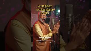 Modi ji new version singer Teri in baho me songsongsingermodiji [upl. by Ahsoem731]