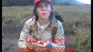 California Conservation Corps Member Advocates for Redlegged Frogs [upl. by Nek]