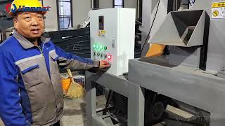 ACSR Shredding Machine  ACSR Wire Stripping Machine [upl. by Jaquenetta75]