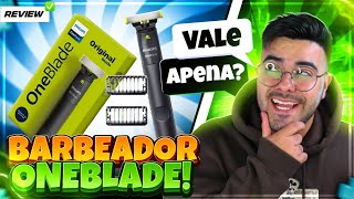 Review OneBlade Philips  Modelo QP142410 com 2 Pentes  Bivolt ‹ Rafa Nunes › [upl. by Avonasac]