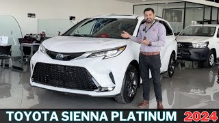 Nueva Toyota Sienna Platinum 2024  La mejor opción del segmento de Minivan [upl. by Nedry521]