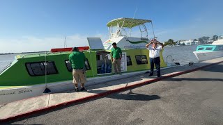 Mexico to Belize Border Crossing at Chetumal to San Pedro 2024 [upl. by Ahsenhoj591]