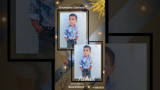 RISHAD  CIRCUMCISION CEREMONY SONGS  ZEESHAN MUSIC HUB  9008606587  Short video songs [upl. by Silas120]