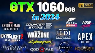 GTX 1060 6GB Test in 13 Games in 2024  1080p Gaming [upl. by Paulina]