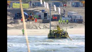 Luchterduinen offshore wind farm  Export cable installation [upl. by Suciram156]