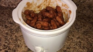 HOW TO MAKE BBQ SMOKIESCOCKTAIL WIENERS FOR UNDER 3 SUPER BOWL PARTY FOOD IDEAS [upl. by Arakaj]