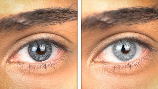 Freshlook Colorblends Sterling Gray vs Solotica Aquarella Beleza Gray [upl. by Marduk203]