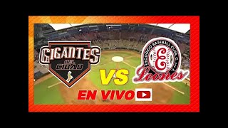 Gigantes VS leones en vivo [upl. by Armitage]