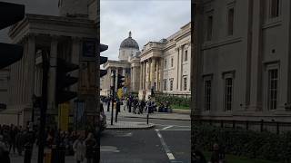 Walk Tour Trafalgar Square Today 181024 uk 🇬🇧 [upl. by Nuahsed80]