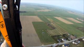 Parapente à Beauraing Belgique  2425 mars 2012  TEAM 5 BLUE [upl. by Hermine]