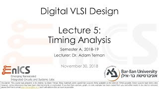 DVD  Lecture 5 Timing STA [upl. by Aznaed]