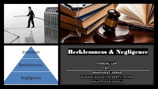 Recklessness amp Negligence under Criminal Law Indian Penal Code Subjective amp Objective Recklessness [upl. by Inaliel924]