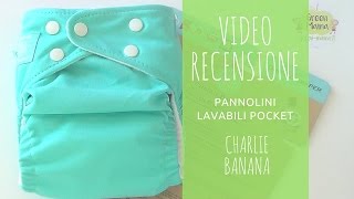 Recensione Charlie Banana Pannolini Lavabili [upl. by Anchie]