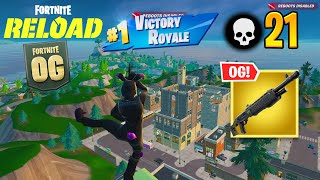 Fortnite Reload  High Kill Solo vs Duos OG Gameplay Keyboard amp Mouse [upl. by Jelene858]