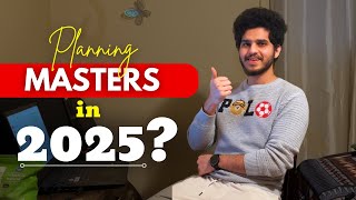 Are You Planning for Masters 2025  Free tips in a Webinar [upl. by Dahraf]