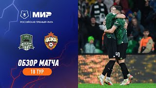 Highlights FC Krasnodar vs CSKA  RPL 202324 [upl. by Yntirb]