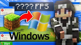 Playing Minecraft on Windows XP in 2023 [upl. by Alym]