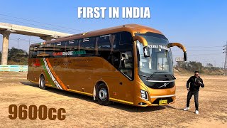 I Drove A Luxury Bus Volvo 9600 First Bus In India मजा ही आया [upl. by Amrita745]