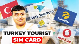 Buying a Prepaid Tourist SIM Card in Turkey – Turkcell Turk Telecom Vodafone Turkey [upl. by Armington705]