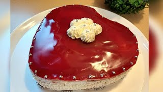 Torta con crema al melogranotorta per la persona a te speciale 👍🙂 [upl. by Sension]