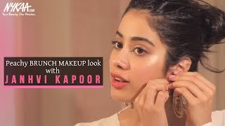 GRWM Get Ready With Janhvi Kapoor  Brunch Makeup Look  Janhvis Easy Daytime Look  Nykaa [upl. by Oneal]