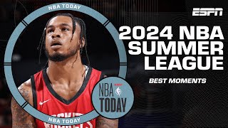 2024 NBA Summer League best moments 🏀🔥  NBA Today [upl. by Gnav]