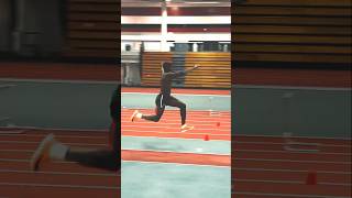 Triplejump hopbound hold smooth landing💥💯jumptrackandfieldlongjumpshortsviralrvideomotivation [upl. by Ellerret]