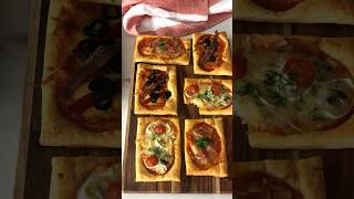 Minipizzas de hojaldre [upl. by Ardnait]